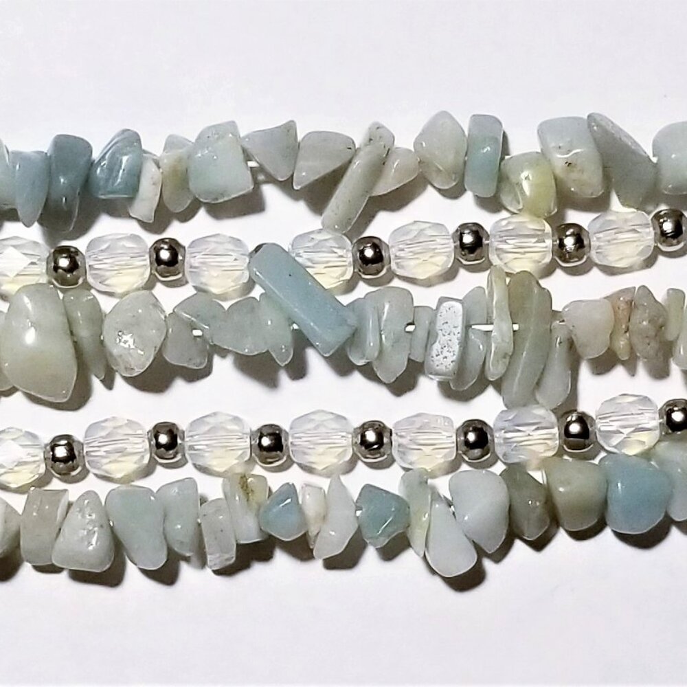 Amazonite & Opalite Bracelet